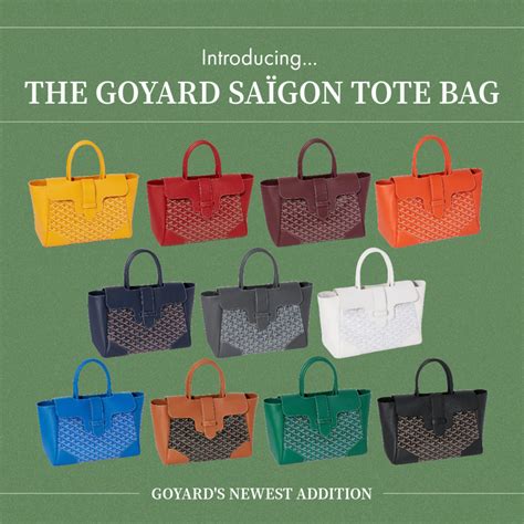 goyard saigon history|Goyard saigon tote bag cost.